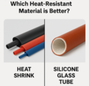 เปรียบเทียบท่อหดความร้อนกับท่อซิลิโคนกลาส ｜ เลือกฉนวนสายไฟที่เหมาะกับอุตสาหกรรมคุณ