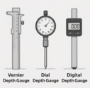 Depth Gauge แบบเวอร์เนียร์ เข็ม และดิจิทัล ต่างกันอย่างไร ｜ เลือกอย่างไรให้เหมาะงาน