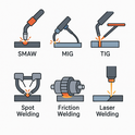 Metal Welding Types | Industrial Applications & Comparison in Automotive Manufacturing