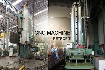 บริการอัพเกรด รีโทรฟิตเครื่องซีเอ็นซี (Machine tool CNC Retrofit & Upgrades)