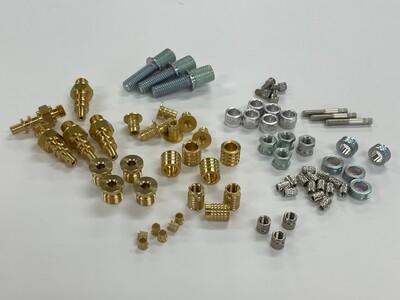 Customized Insert Nuts ที่สั่งทำพิเศษ: วัสดุทองเหลือง รองรับ RoHS (สมุทรปราการ ประเทศไทย)