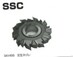 SSC Staggered Tooth Side Milling Cutter(SKH56) คัดเตอร์,ใบเลื่อยวงเดือนแบบฟันเฉียง สำหรับตัดงานเหล็ก