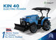  KIN 40CS - ปรับปรุงประสิทธิภาพการทำงานด้วยรถแทรกเตอร์ไฟฟ้าที่เป็นมิตรต่อสิ่งแวดล้อม